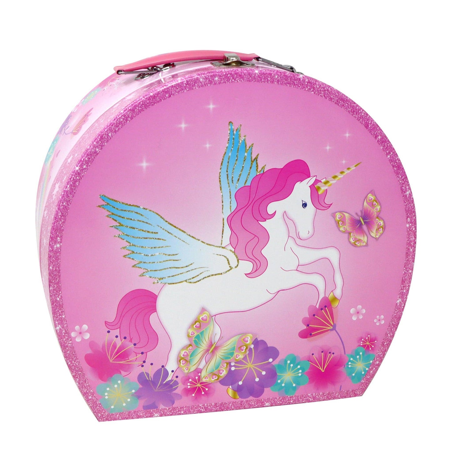 Pink Poppy - Unicorn Rainbow 15 Piece Tin Tea Set