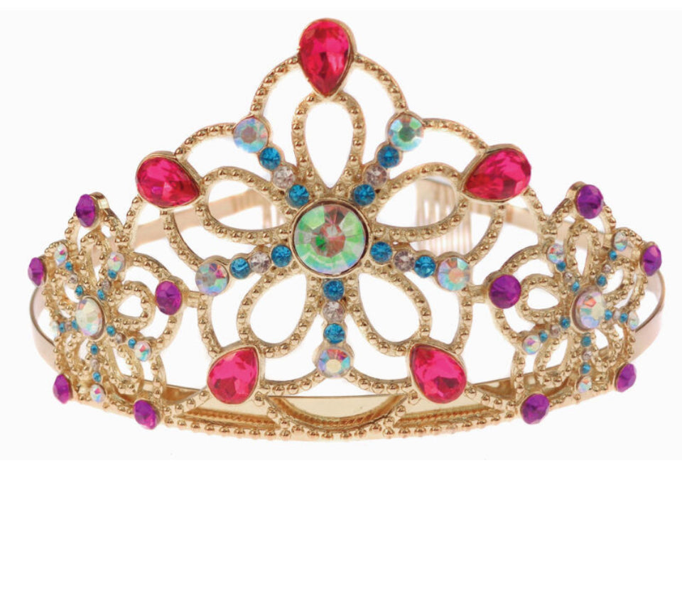 Bejewelled Tiara - Gold