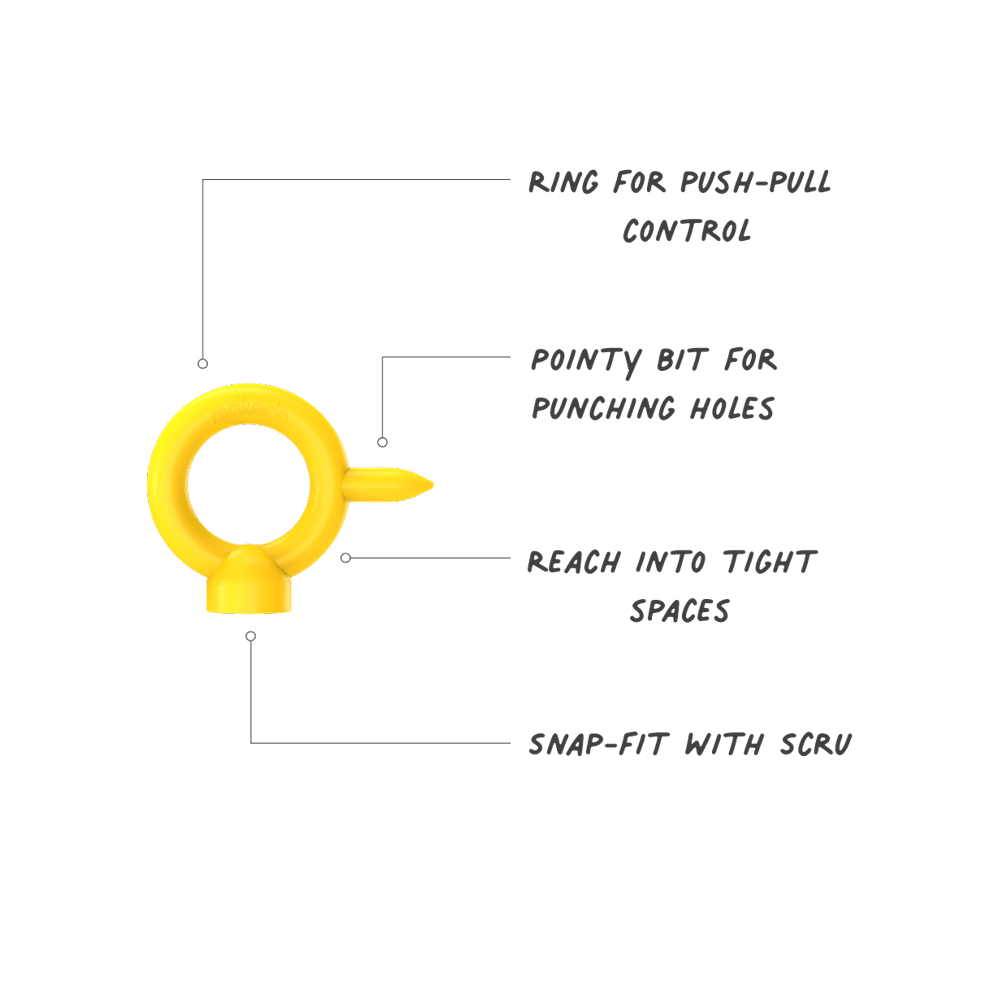Makedo Australia - STARTER Makedo Cardboard Construction Toolkit