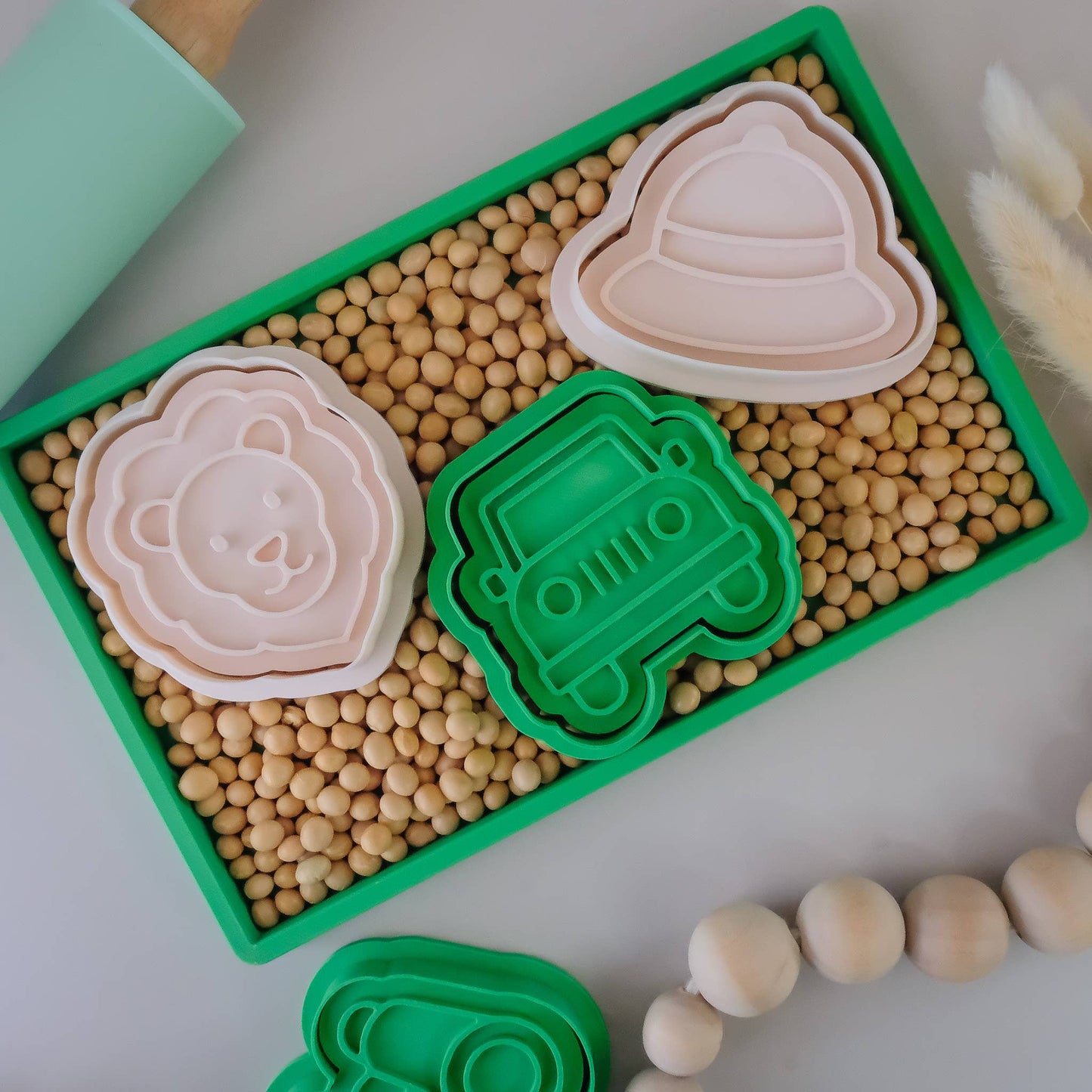Play Sense - Eco Playdough Stamp | Safari Truck