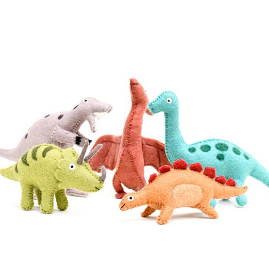 Felt Dinosaur Toy - Tara Treasures