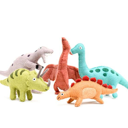 Felt Dinosaur Toy - Tara Treasures