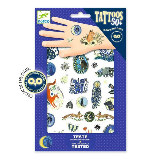 50+ Nighttime Glow in the Dark Tattoos