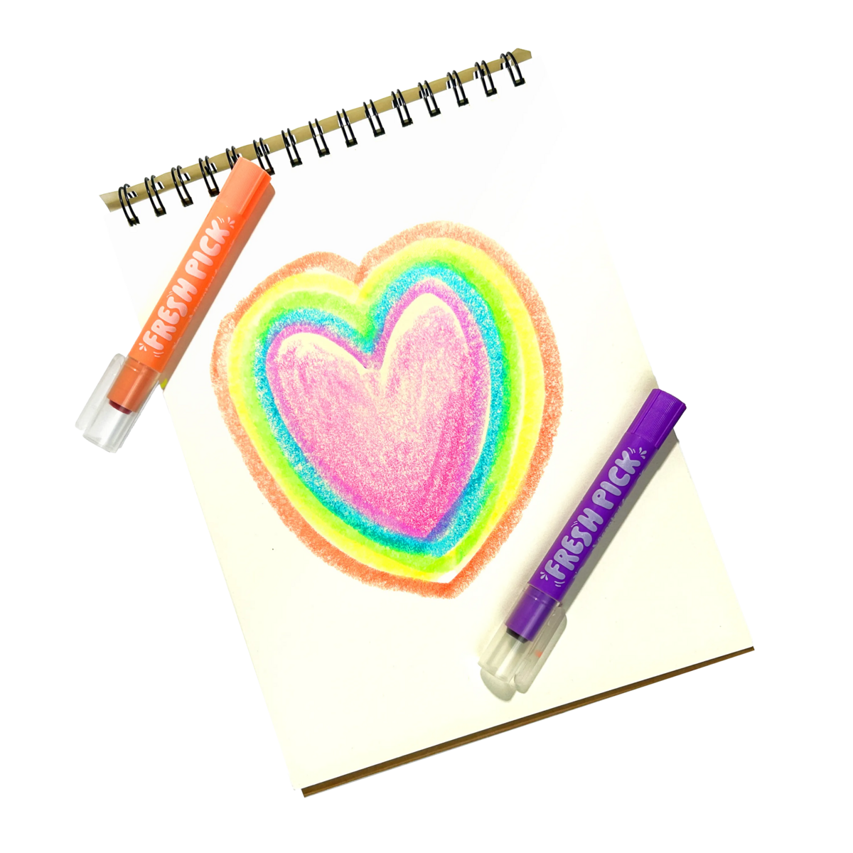 Ooly Crayons - Fresh Pick Scented Gel Crayons 6 pk