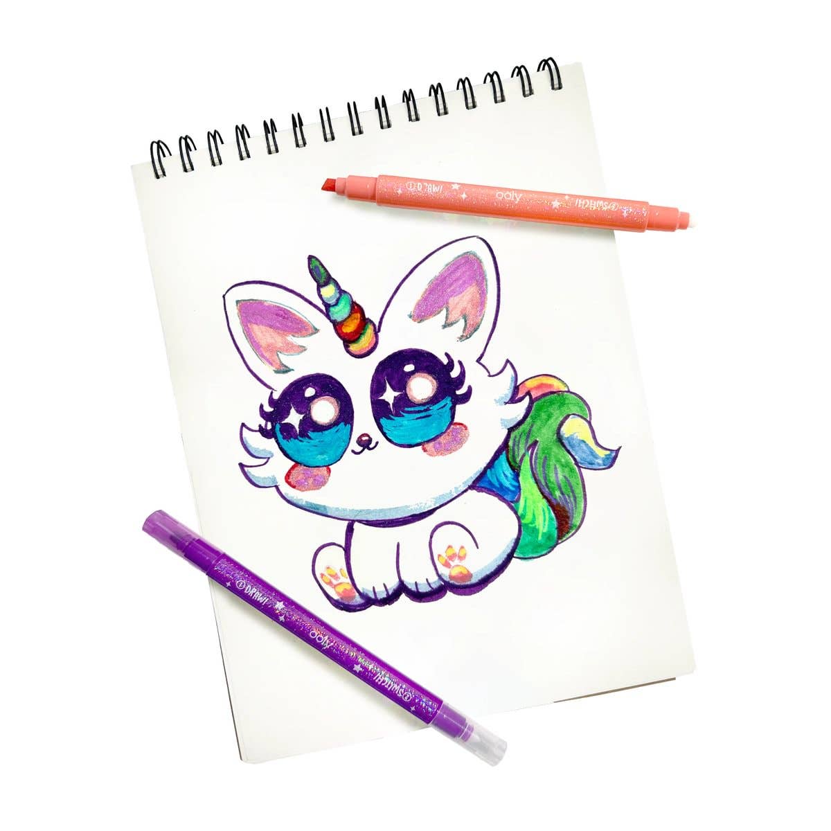 Ooly Markers – Switcheroo Sparkle Markers 12pk