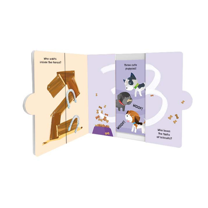 Sassi Pull and Play Book - Numbers