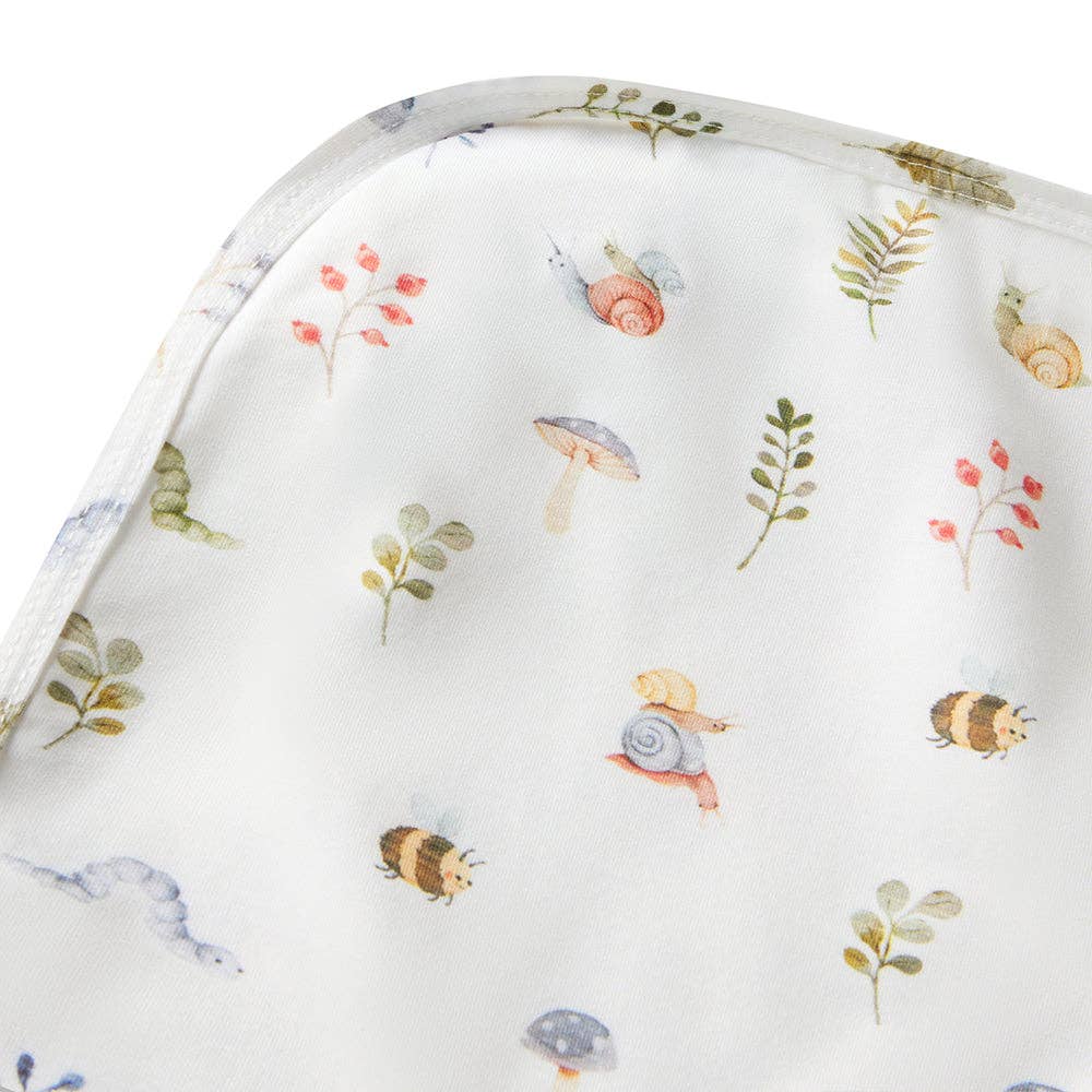 Snuggle Hunny - Garden Friends Organic Jersey Wrap & Beanie Set