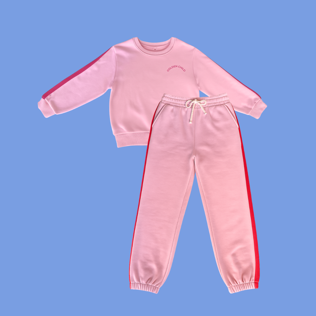 Golden Child - Golden Child Fast Lane Tracksuit - Candy Pink