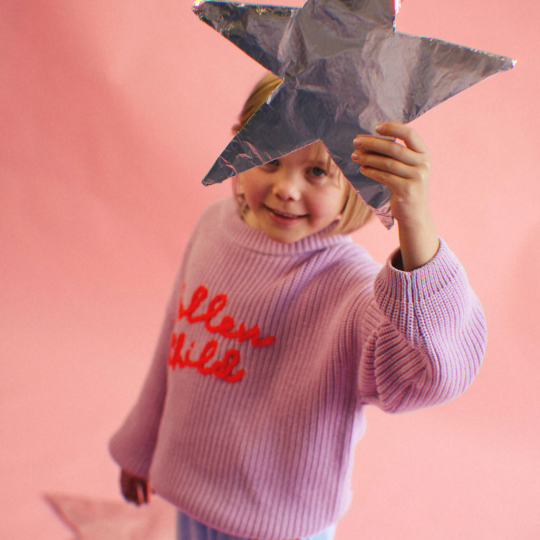 Golden Child - Golden Child Signature Knit - Lilac & Orange