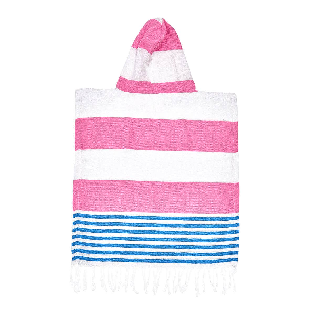 Pink and Blue Kids Hooded Beach Towel - Tolu Australia