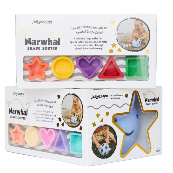 Jellystone Designs - Narwhal Shape Sorter