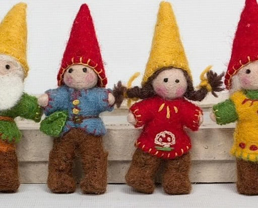 Gnome Family 4pc - Papoose Toys