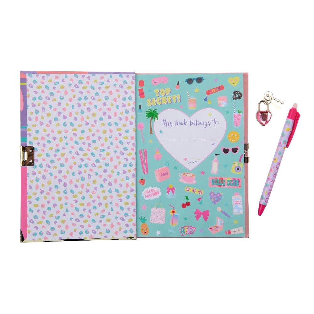 Floss & Rock Fashion Friends - Lockable Diary