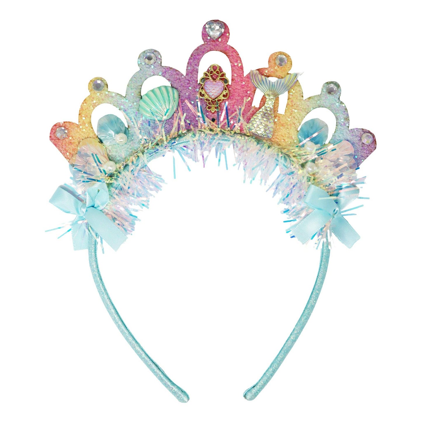 Pink Poppy - Mermaid Crown Headband - I