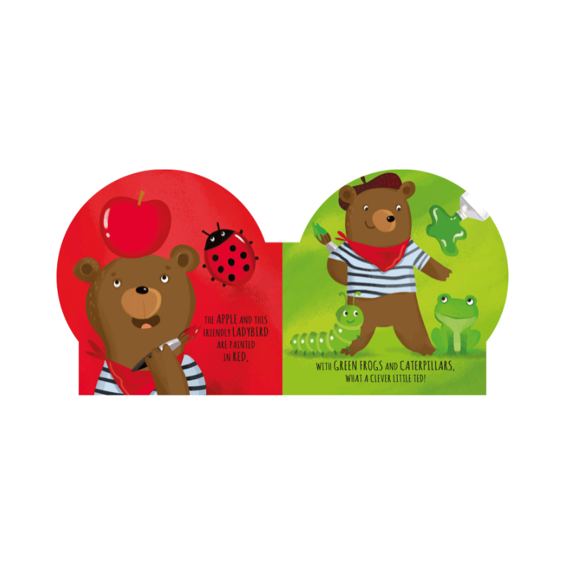 Sassi Shaped Board Book - Colours