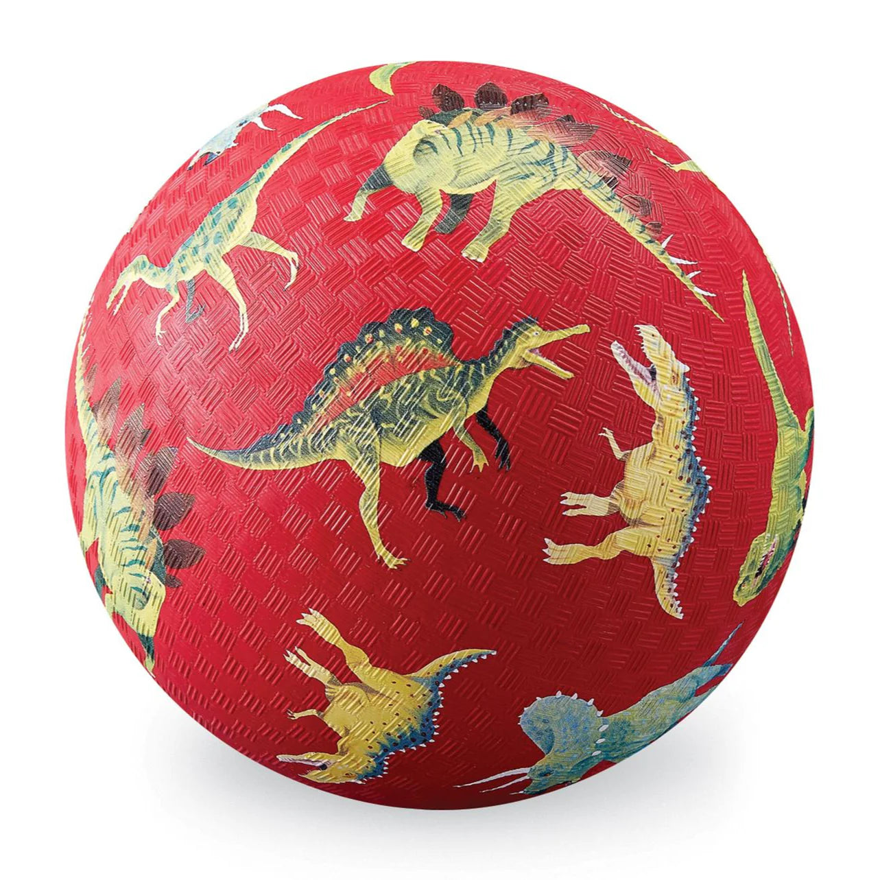 5 Inch Playground Ball - Dinosaur Red