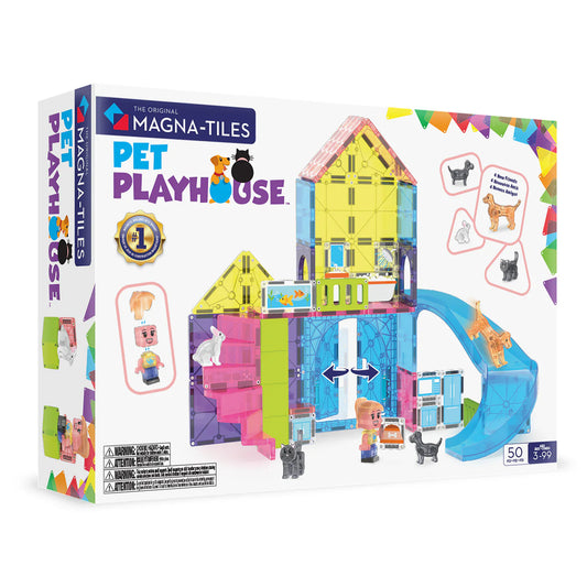 MAGNA-TILES Pet Playhouse 50pc