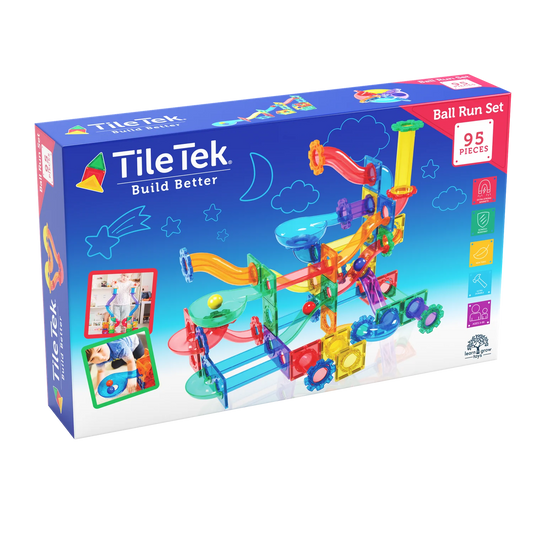 TileTek -  95 Piece Ball Run Set