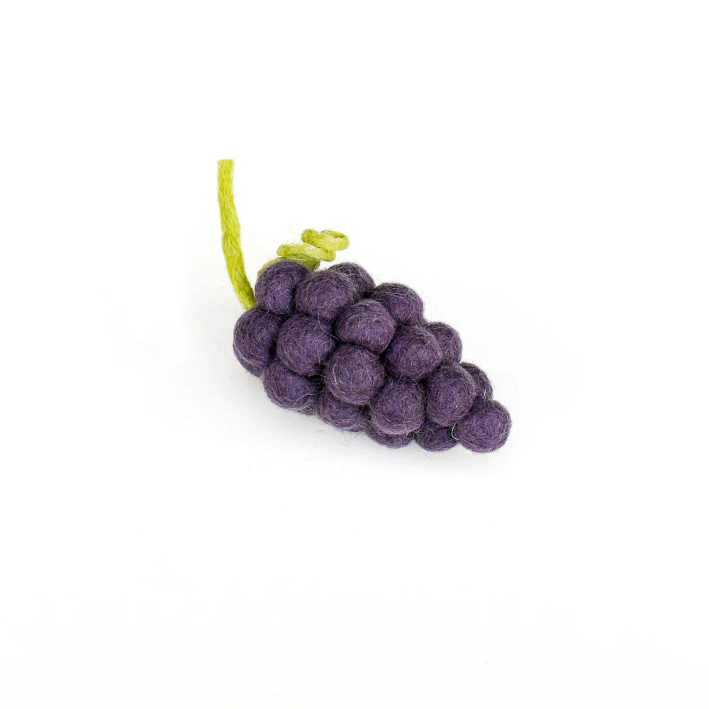 Felt Grapes (purple)