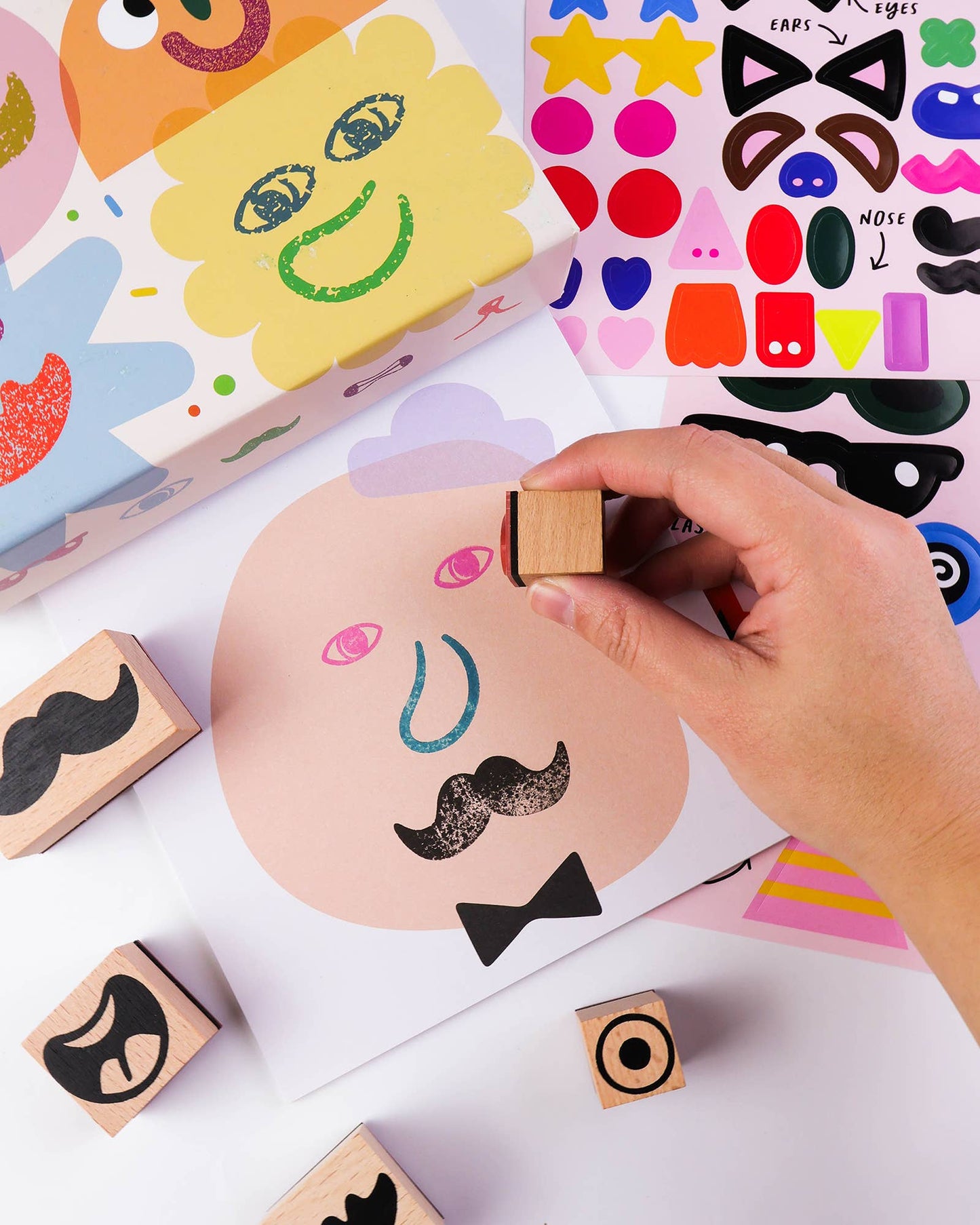 Stamp Kit - Cool Faces - Journey Of Something