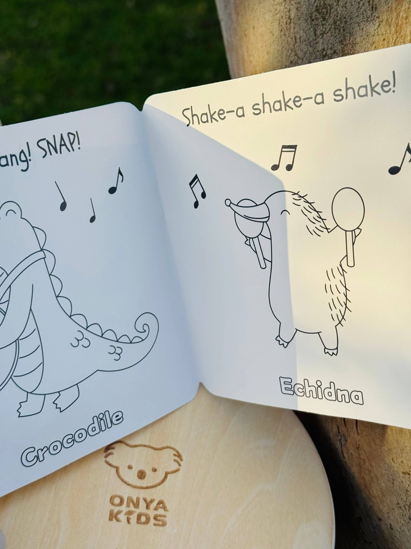 ToysLink - Outback Beats (Wooden drum with Australian animals)