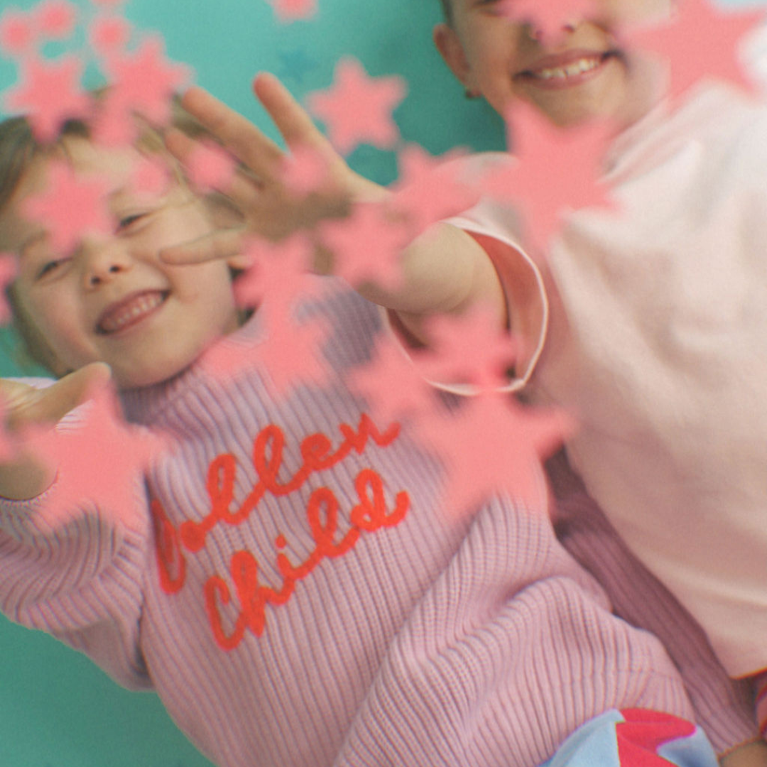 Golden Child - Golden Child Signature Knit - Lilac & Orange