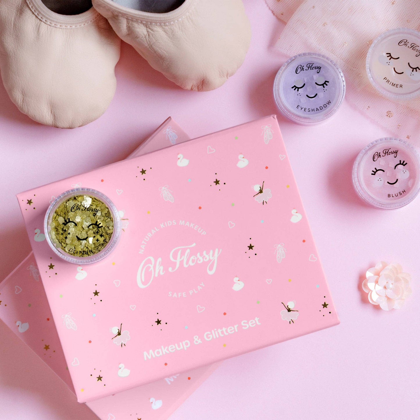 Oh Flossy - Oh Flossy Ballet Sparkle Makeup & Glitter Set