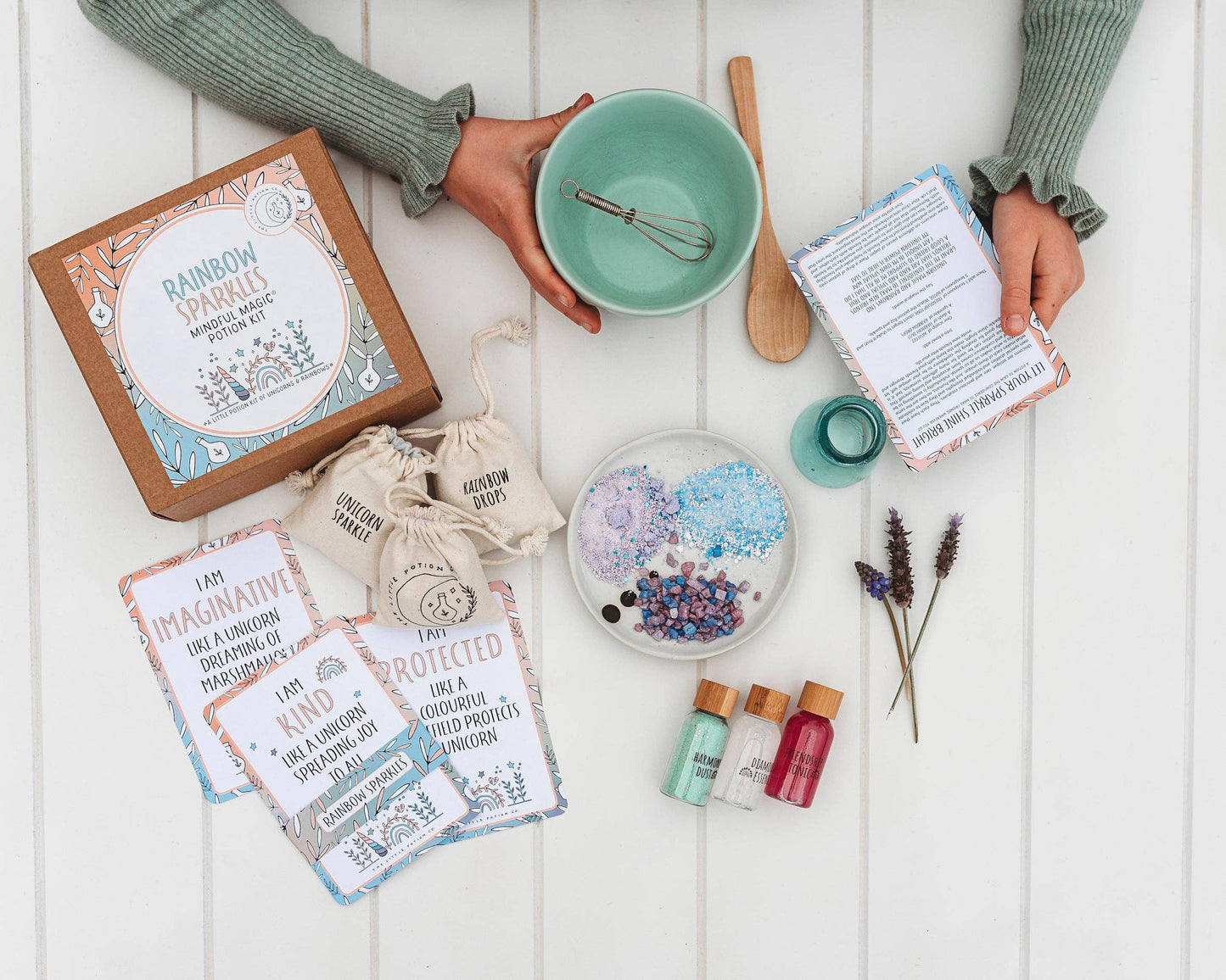 The Little Potion Co - Rainbow Sparkles - Mindful Potion Kit