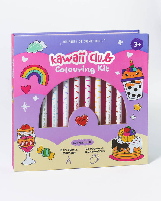 Kawaii Club Colouring Kit - Journey Of Something