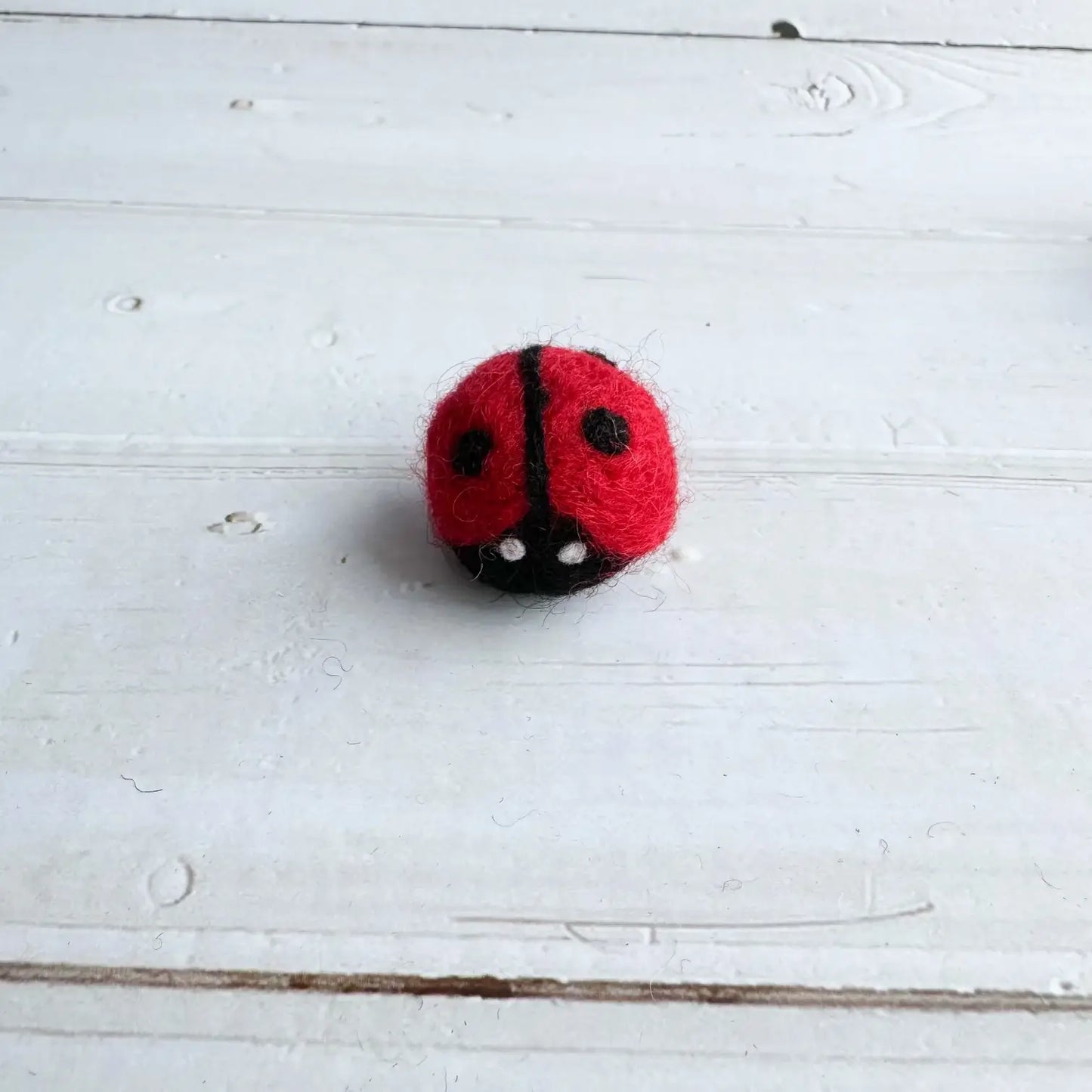 One Felt Ladybug - Sewing Seeds Play