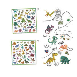Dinosaur 160 Stickers