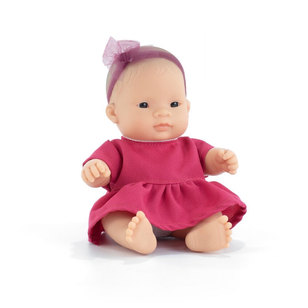Miniland -My Friends & Me Asian Girl Baby Doll 21Cm