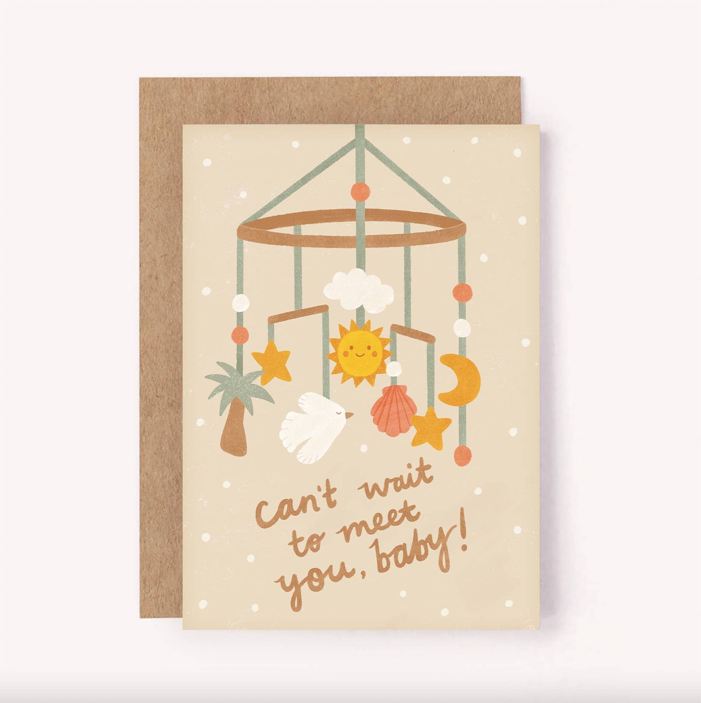 Lauren Sissons Studio - Can't Wait to Meet You Baby Card
