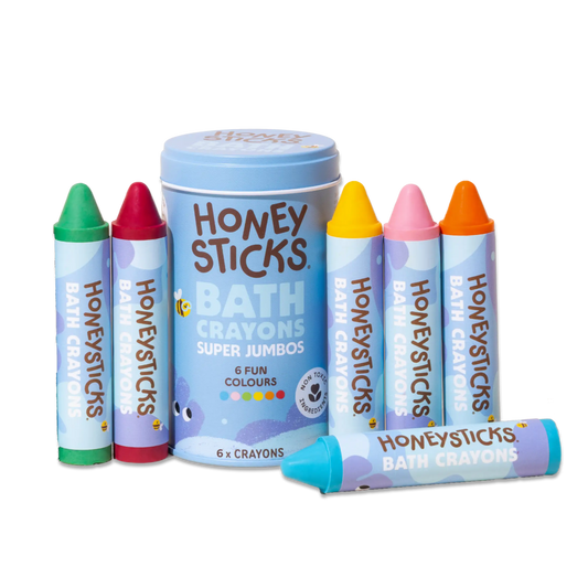 Honeysticks - Australia - Honeysticks Bath Crayons Super Jumbos 6pk