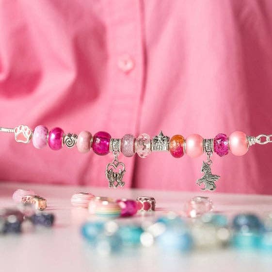 Sweet As Sugar Jewellery - Jewellery Making Kit Charm Bracelet Set