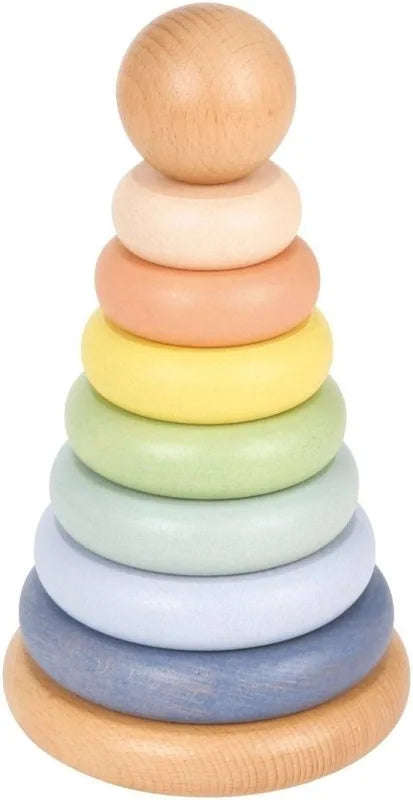 Rainbow Stacking Rings New Classic Toys