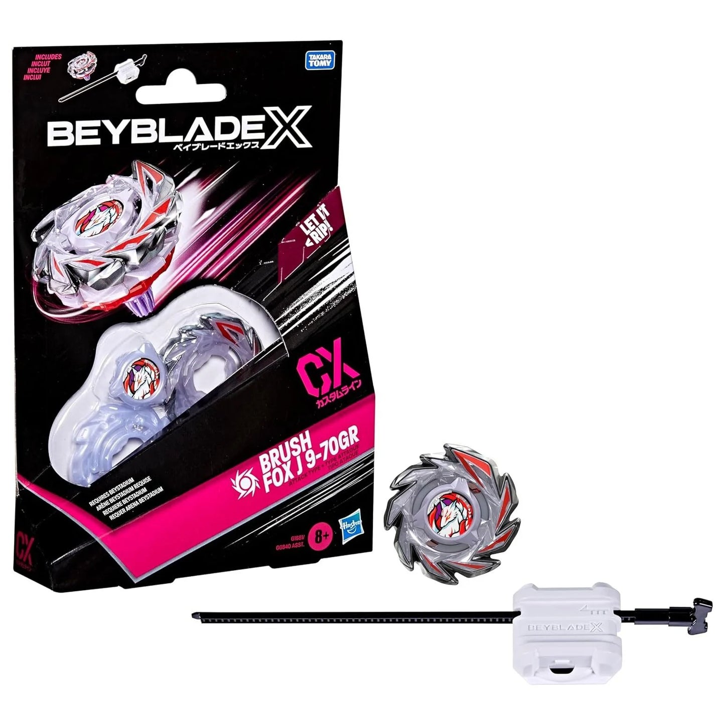 Beyblade X Brush Fox J 9-70GR Starter Pack