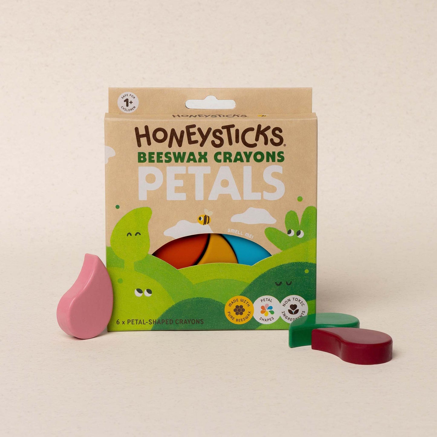 Honeysticks - Australia - Honeysticks Beeswax Crayons Petals 6pk