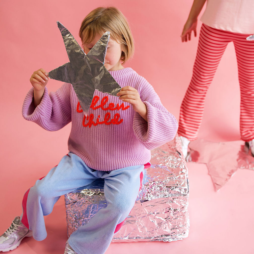 Golden Child - Golden Child Signature Knit - Lilac & Orange