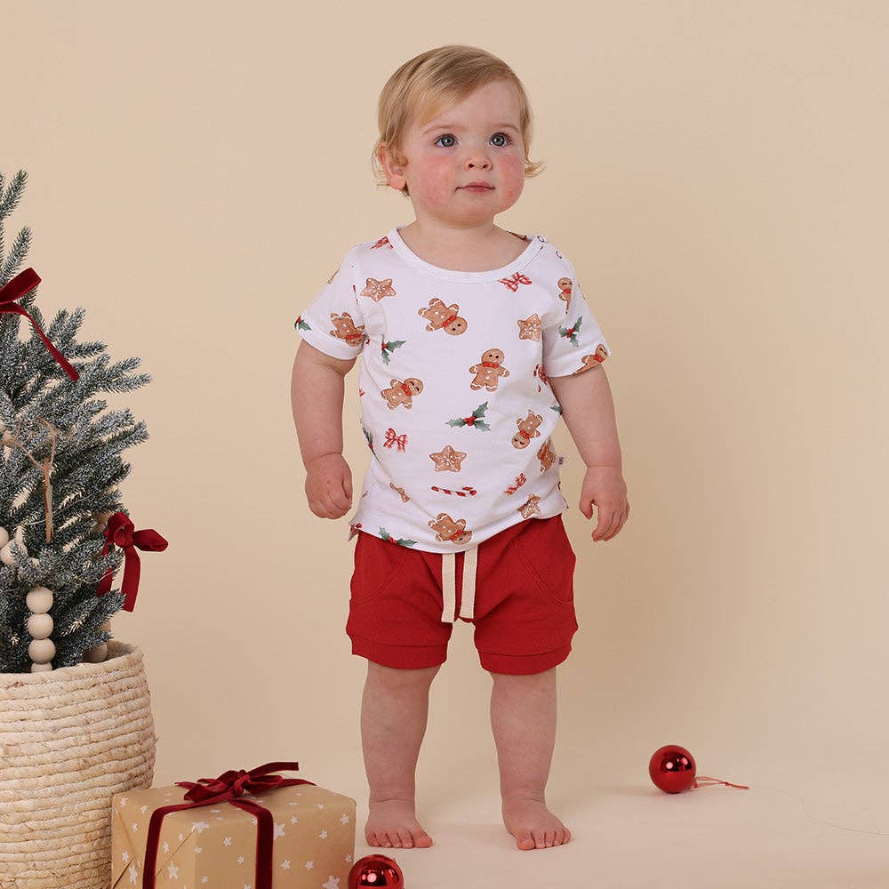 Snuggle Hunny - Gingerbread Organic T-Shirt