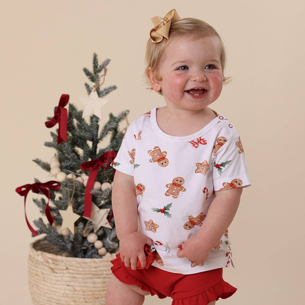 Snuggle Hunny - Gingerbread Organic T-Shirt