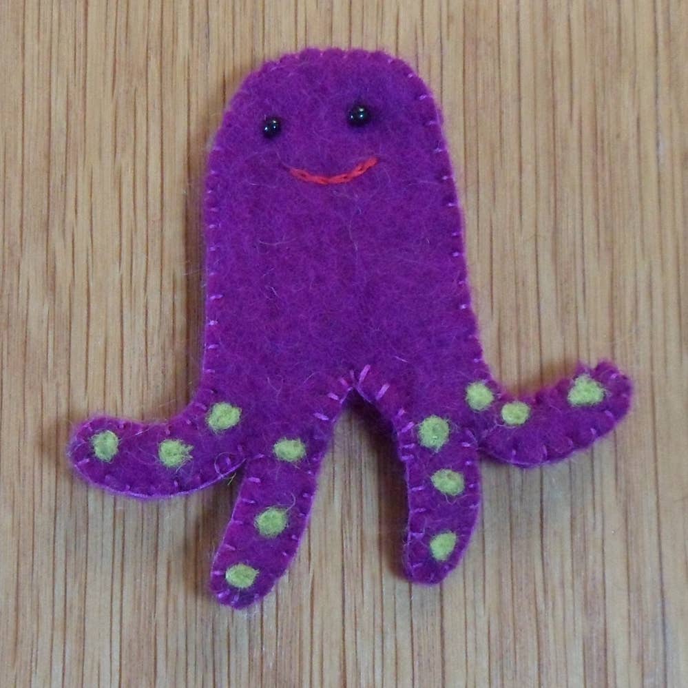 Felt Finger Puppets N To Z (Koseli Handmade)