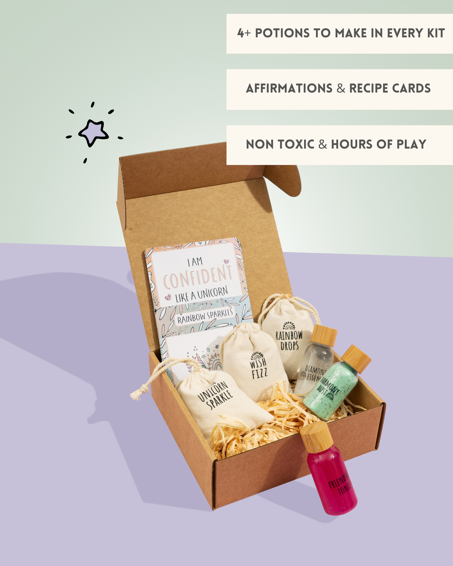 The Little Potion Co - Rainbow Sparkles - Mindful Potion Kit