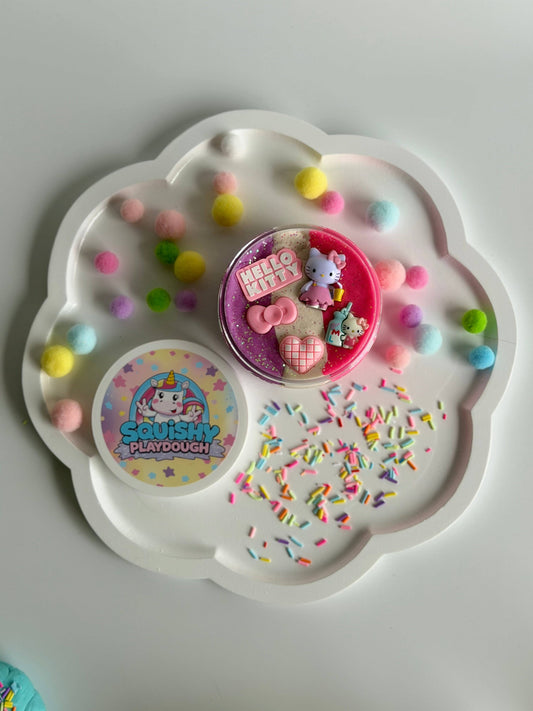 Hello Kitty Inspired Playdough 250g Tub Squishy Play