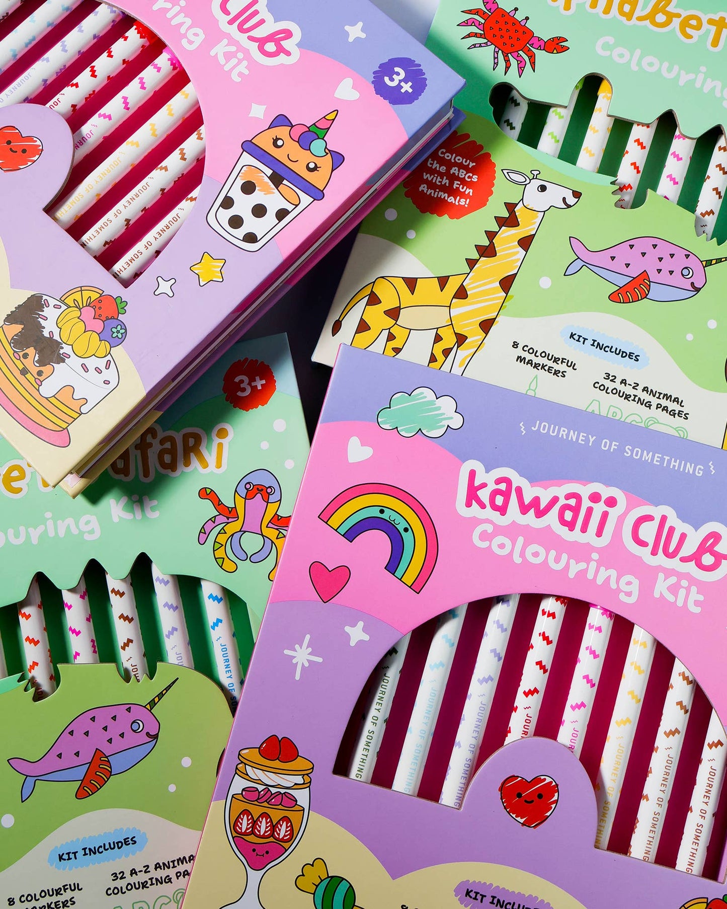 Kawaii Club Colouring Kit - Journey Of Something