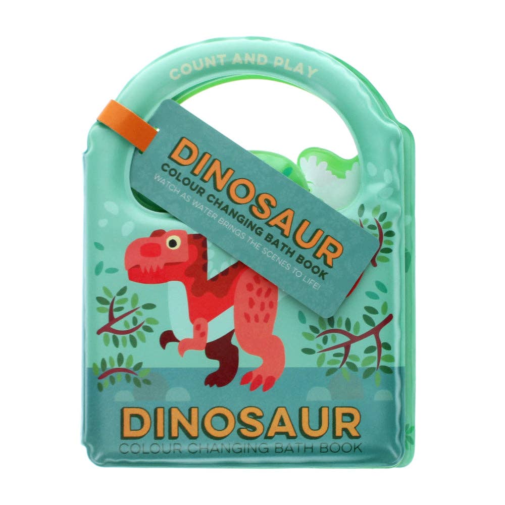Colour Change Bath Book Baby Dinosaur - Rex London