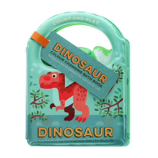 Colour Change Bath Book Baby Dinosaur - Rex London