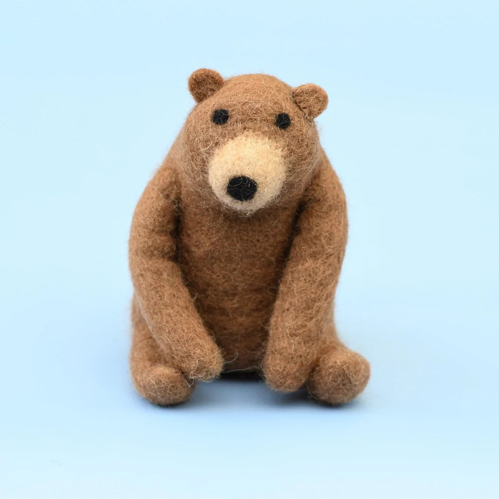 Tara Treasures Felt Bear Toy
