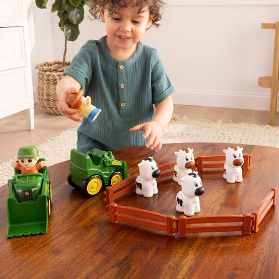 The Cows Are Out – Farm Toy Playset