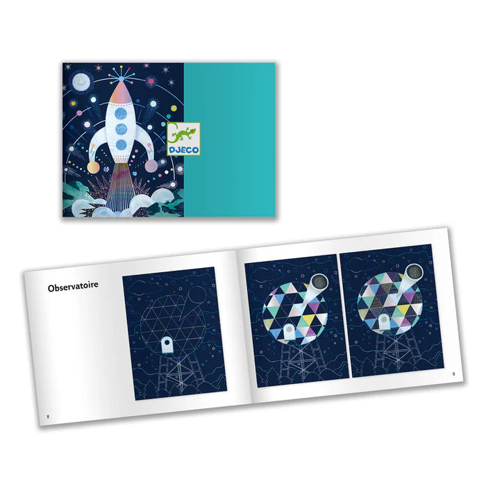 Djeco - Cosmic Mission Scratch Cards